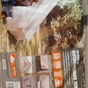 A bran new 10 men tent